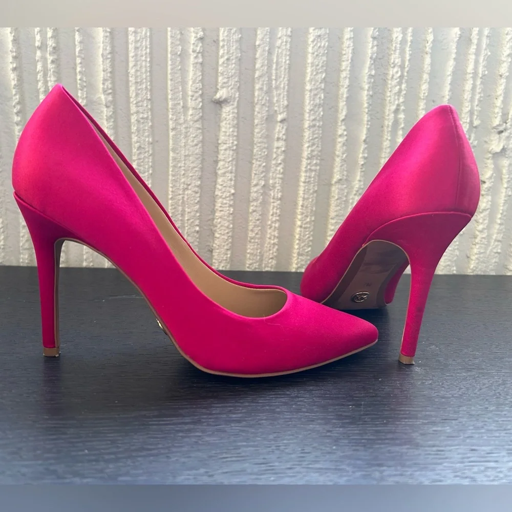 Michael Kors Hot Pink Stiletto Pumps size 7 - Picture 1 of 10
